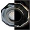 Ecola MR16 LD1652 GU5.3 Glass Стекло с подсветкой 8-угольник с прямыми гранями Черный / Черный хром 25x90 (кd74) SB1652EFF - фото 4663