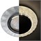 Ecola MR16 LD1661 GU5.3 Glass Стекло Круг с крупными матовыми стразами Конус с подсветкой/фон мат./центр.часть хром 38x95 SN16RGEFB - фото 4667