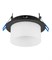 Ecola GX53 H4 SP5371 светильник встраив. Спот Черный матовый с матовым рассеивателем 110х79 (к+) SR531BECB - фото 4858
